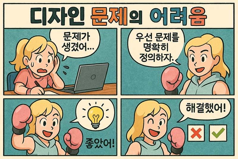 디자인 문제가 어려운 이유는?