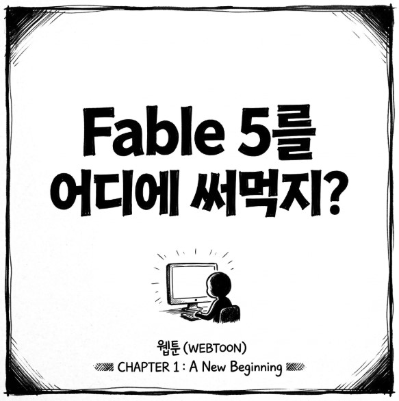 Fable 5 을 잘 쓰는 법?